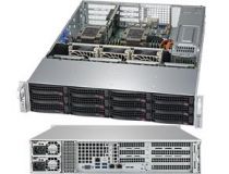 SuperMicro 2U 6029P-WTRT (LGA3647, C622, SVGA, SATA RAID, 12xHS SAS/SATA, 2x10GbLAN, 12DDR4 1200W HS)