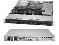SuperMicro 1U 1029P-WTR (LGA3647, C621, 2xPCI-E, SVGA, SATA RAID,8xHS SATA, 2xGbLAN, 12DDR4 750W HS)