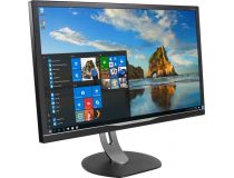 31.5 ЖК монитор PHILIPS 328P6AUBREB/00 с поворотом экрана (LCD, 2560x1440, D-Sub, HDMI, DP, USB3.0 Hub)