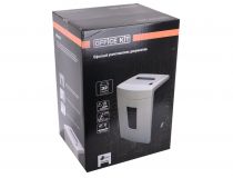 OK0210S220 Шредер Office Kit S220 2x9 (секр.P-4)/фрагменты/14лист./32лтр./скрепки/скобы/пл.карты/CD