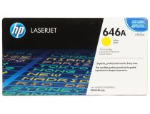Тонер Картридж HP CF032A желтый (12500стр.) для HP CM4540