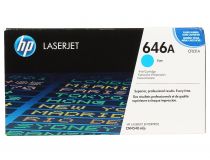 Картридж HP CF031A (№646A) Cyan для для HP LaserJet Enterprise CM4540mfp