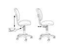 Кресло Бюрократ CH-204NX/26-22 красный 26-22