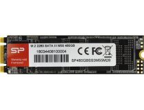 SSD 480 Gb M.2 2280 B&M 6Gb/s Silicon Power M55 SP480GBSS3M55M28 TLC