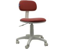 Бюрократ CH-W201NX/26-31 Кресло детское (белый пластик, ткань розовая)