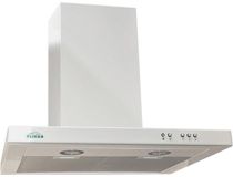 КВ II М-430-60-377 Вытяжка каминная Elikor Квадра 60П-430-К3Д белый управление: кнопочное (1 мотор)