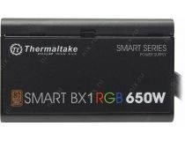 Блок питания Thermaltake PS-SPR-0650NHSABE-1 Smart BX1 RGB 650W (24+2x4+2x6/8пин)