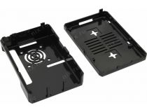 ACD RA187 Корпус для Raspberry Pi 3 Black ABS Plastic Case w/GPIO port hole and Fan holes