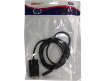 Orient C702 Кабель-адаптер HDMI (M)-- VGA (15M) 1.8м