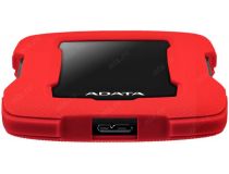 ADATA AHD330-1TU31-CRD Durable HD330 Red USB3.1 Portable 2.5  HDD 1Tb EXT (RTL)