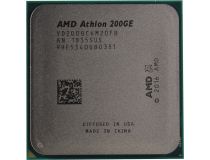 CPU AMD Athlon 200GE   (YD200GC)  3.2 GHz/2core/1+4Mb/SVGA RADEON Vega 3/35W/Socket AM4