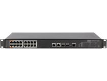 Dahua DH-PFS4218-16ET-190 Управляемый коммутатор (16UTP 100Mbps PoE + 2Combo 1000BASE-T/SFP)