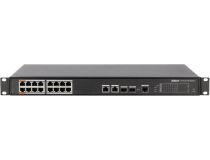 Dahua DH-PFS4218-16ET-190 Управляемый коммутатор (16UTP 100Mbps PoE + 2Combo 1000BASE-T/SFP)