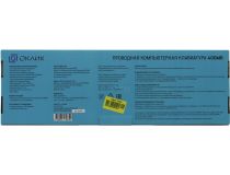 Клавиатура OKLICK Keyboard 400MR Black  USB  104КЛ  1070512 