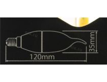 ЭРА F-LED BXS-7w-827-E14 (E14, 695 люмен, 2700К, 7Вт, 170-265В)