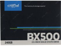 SSD 240 Gb SATA 6Gb/s Crucial BX500  CT240BX500SSD1  2.5 3D TLC