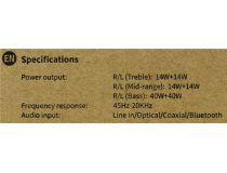 Колонки Edifier R2750DB (2x68W, дерево, Bluetooth, ПДУ)