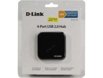 D-Link DUB-H4 4-port USB2.0 Hub + б.п.