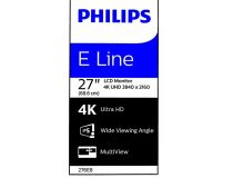 27   ЖК монитор PHILIPS 276E8VJSB/00/01 (LCD, 3840x2160, HDMI, DP)