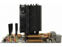 PCCooler GI-H58UB CORONA B (4пин, 775/1155/1366/2011/AM4-FM2, 26.5дБ, 1000-1800 об/мин, Al+тепл.трубки)