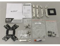 PCCooler GI-H58UB CORONA B (4пин, 775/1155/1366/2011/AM4-FM2, 26.5дБ, 1000-1800 об/мин, Al+тепл.трубки)