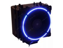 PCCooler GI-H58UB CORONA B (4пин, 775/1155/1366/2011/AM4-FM2, 26.5дБ, 1000-1800 об/мин, Al+тепл.трубки)