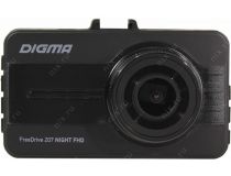 Digma FreeDrive 207 Night FHD Black (1920х1080, 150°, LCD 3 ,G-sens, microSDHC, USB, мик, Li-Ion)