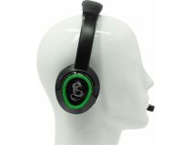 Наушники с микрофоном QUMO Flex GHS 0003 (шнур 2м, с регулятором громкости)