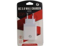 VCOM CA-M050 Зарядное устройство USB (Вх. AC100-240V, Вых. DC5V/9V/12V, 30W, USB)