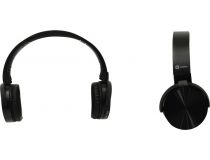 Наушники с микрофоном HARPER HB-217 Black (Bluetooth, FM, microSD, с регулятором громкости)