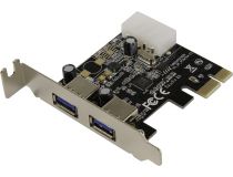 Orient VL-3U2PELP (OEM) PCI-Ex1, USB3.0, 2 port-ext, Low Profile