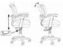 Кресло детское Бюрократ CH-W797/BR/TW-14C спинка сетка коричневый сиденье коричневый TW-14C (пластик белый)