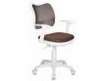 Кресло детское Бюрократ CH-W797/BR/TW-14C спинка сетка коричневый сиденье коричневый TW-14C (пластик белый)