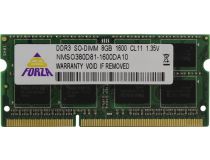 Neo Forza NMSO380D81-1600DA10 DDR3 SODIMM 8Gb PC3-12800  CL11 (for NoteBook)
