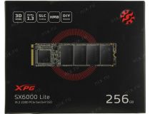 SSD 256 Gb M.2 2280 M ADATA XPG SX6000 Lite  ASX6000LNP-256GT-C 3D TLC