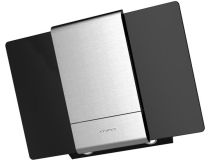 Вытяжка каминная Krona Talli 600 inox/black glass 3P нержавеющая сталь/черный управление: кнопочное (1 мотор)