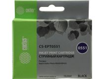 Картридж Cactus CS-EPT0551 Black для R240/R245, RX420/RX425/RX520