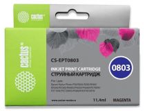 Картридж Cactus CS-EPT0803 Magenta для Epson Photo P50/R265/R285/R360/RX560/RX685/PX650/PX710W/810FW