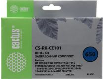Заправочный комплект Cactus CS-RK-CZ101 Black (2x30мл) для HP DJ 1015/1516/2515/2545/2645/3515/3545