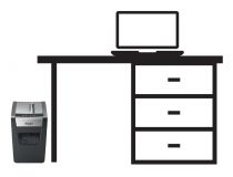 2104573EU Шредер Rexel Momentum X410-SL (секр.P-4)/фрагменты/10лист./23лтр./скрепки/скобы