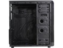 Miditower Exegate EVO-8205 Blue LED Black ATX без БП  EX277189RUS 