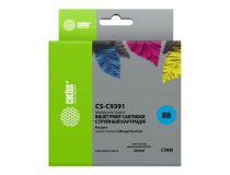Картридж струйный Cactus CS-C9391 №88 голубой (29мл) для HP DJ Pro K550