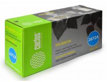 Тонер Картридж Cactus CS-Q2672A желтый (4000стр.) для HP CLJ 3500/3550/3700