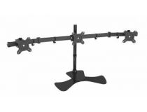 Cactus CS-VM-MP330S-BK настольный кронштейн для 3-х мониторов (VESA75/100, 3x8кг)
