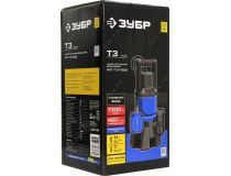 ЗУБР Профессионал НПГ-Т3-1300 Насос погружной для грязной воды (1300Вт, 420л/мин, 11м, шнур 10м)