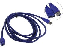 Telecom TUS706-3м Кабель удлинительный USB 3.0 A-- A 3м