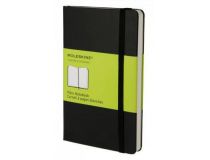 Блокнот Moleskine CLASSIC QP012 Pocket 90x140мм 192стр. нелинованный твердая обложка черный