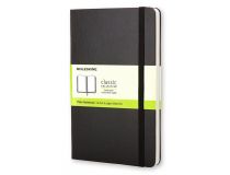 Блокнот Moleskine CLASSIC QP012 Pocket 90x140мм 192стр. нелинованный твердая обложка черный