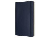 Блокнот Moleskine CLASSIC SOFT QP616B20 Large 130х210мм 192стр. линейка мягкая обложка синий сапфир