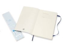 Блокнот Moleskine CLASSIC SOFT QP616B20 Large 130х210мм 192стр. линейка мягкая обложка синий сапфир